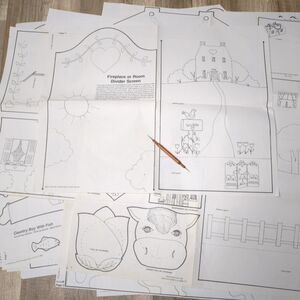 Lot of 20 Wood Craft Patterns Woodworking Pattern Club VTG 1990s - MISC H BONUS